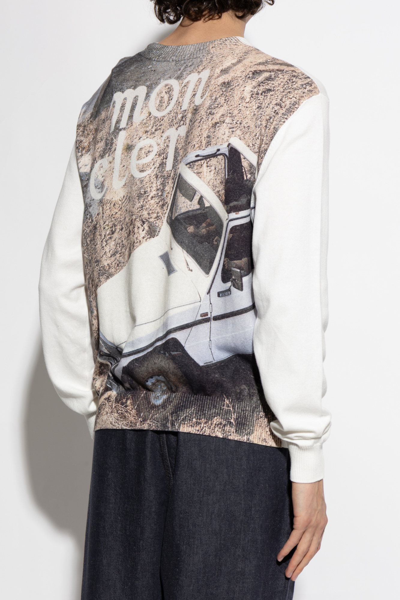 【送料&関税込】Moncler Genius Moncler X Mercedes-benz Sweat NIGO Moncler x Mercedes-Benz Padded Cotton Sweatshirt Blue